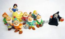 Blanche Neige - Bullyland - La Maison de Blanche-Neige + 9 personnages (occasion)