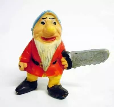 Blanche neige - Figurine Jim - Le nain Grincheux