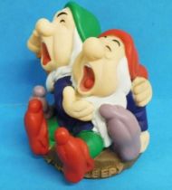 Blanche Neige - Figurine plastique - Nains Atchoum & Dormeur