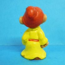 Blanche Neige - Figurine PVC Bully 1982 - le nain Simplet