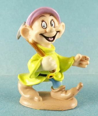 Blanche Neige - Figurine PVC Mattel - Le Nain Simplet