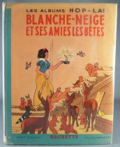 Blanche Neige & les 7 nains - Hachette Album Hop-La! Livre Pop Up - Blanche Neige & ses Amis les Bêtes EO 1938