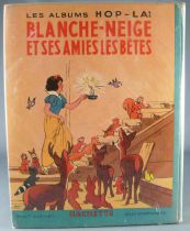 Blanche Neige & les 7 nains - Hachette Album Hop-La! Livre Pop Up - Blanche Neige & ses Amis les Bêtes EO 1938