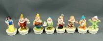 Blanche Neige & les 7 Nains - S&eacute;rie Compl&egrave;te de 8 Figurines Smarties (Nestl&eacute;)