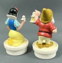 Blanche Neige & les 7 Nains - S&eacute;rie Compl&egrave;te de 8 Figurines Smarties (Nestl&eacute;)