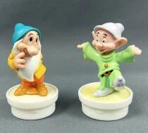 Blanche Neige & les 7 Nains - S&eacute;rie Compl&egrave;te de 8 Figurines Smarties (Nestl&eacute;)