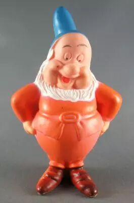 Blanche Neige - Pouet WDP 1963 13,5 cm - Nain Joyeux