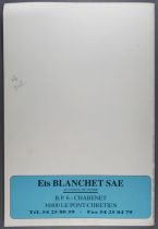 Blanchet Créations Catalogue 1989 Les Jouets qui ont un Cur A4 Peluche Lampe