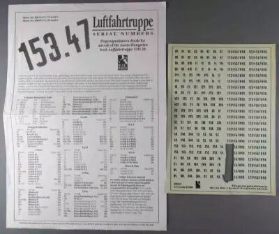 Blue Rider Decals N�BR224 - Planche D�calcos 1/72 WW1 Aviation Austro-Hongroise k.u.k. Luftfahrtruppe 1916-1918