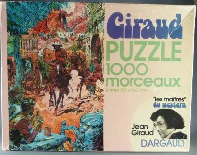 Blueberry - Dargaud Jean Giraud 1974 - Puzzle 1000 Pi�ces Complet en Boite