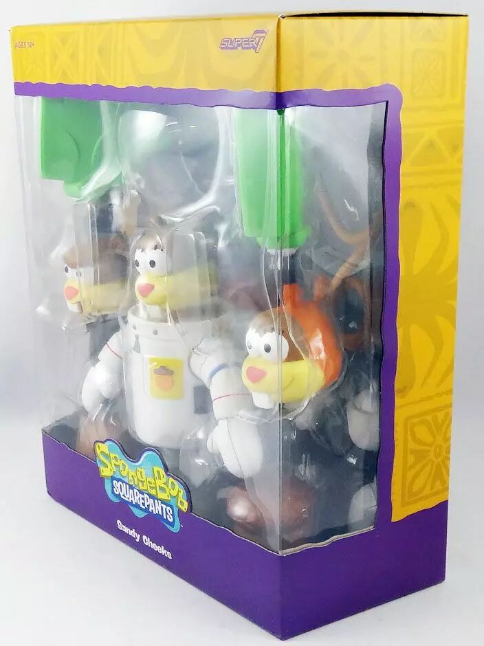 Figurina SpongeBob Ultimates – 18 Cm, Articolata, Con Teste E Accessori Intercambiabili – Collezionabile Ufficiale
