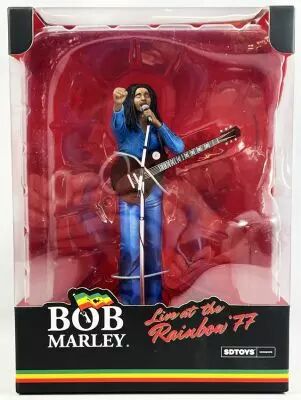 Bob Marley \ Live in Raibow \'77\  - SD Toys - 8\  PVC Figure Statue