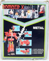 Bomber X - Big Dai X ST die-cast 18cm (Grand Dan ST) Boitage français Ceji