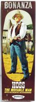 Bonanza - Palitoy 1966 - Eric « Hoss » Cartwright - Figurine 20cm neuve en boite