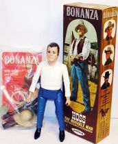 Bonanza - Palitoy 1966 - Eric « Hoss » Cartwright - Figurine 20cm neuve en boite