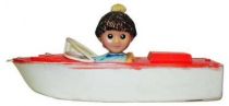 Bonne Nuit les Petits -  Cld Plastic Toy -  Boat with Nicolas & Pinprennelle