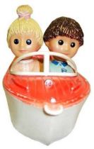 Bonne Nuit les Petits -  Cld Plastic Toy -  Boat with Nicolas & Pinprennelle