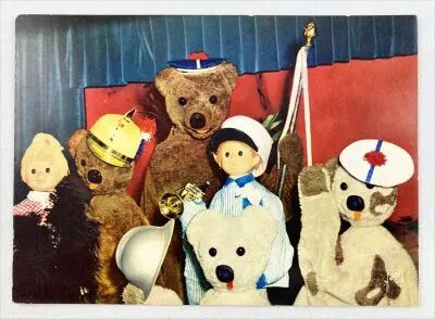 Bonne Nuit les Petits - Carte Postale Yvon - N�13 Nounours et ses neveux en fanfare