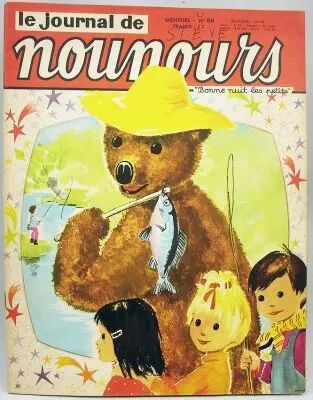 Bonne Nuit les Petits - Journal de Nounours Mensuel n�50 - ORTF 1966