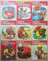 Bonne Nuit les Petits - Journal de Nounours Mensuel ORTF - Lot de 49 Numéros de 1 à 55