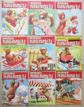 Bonne Nuit les Petits - Journal de Nounours Monthly ORTF - Lot 49 Issues From # 1 to 55