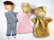 Bonne Nuit les Petits - Les Petites Marie Hand Puppets - Nicolas, Pimprenelle & Nounours