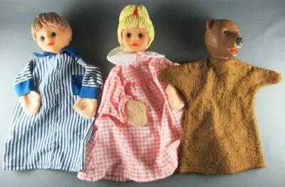 Bonne Nuit les Petits - Marionnettes � Main Petitcollin - Nicolas Pimprenelle Nounours