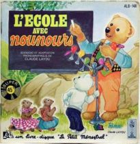 Bonne Nuit les Petits - Mini Lp and book - Nounours and school