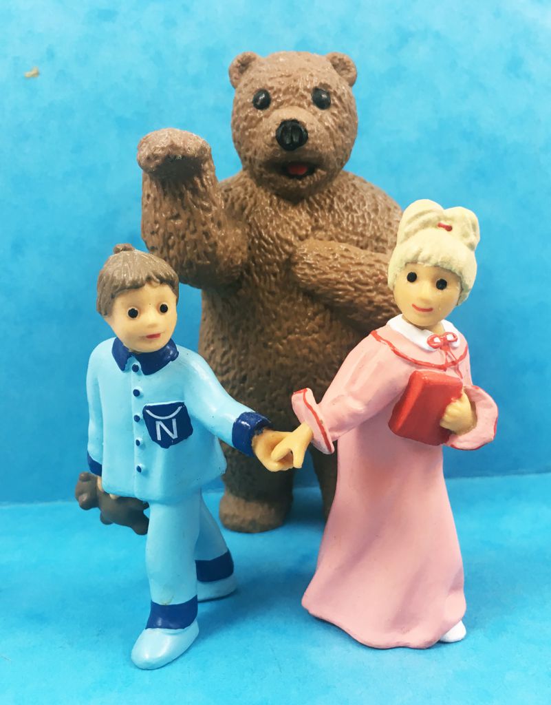 Bonne Nuit les Petits - Figurines PVC Papo - Nicolas, Pimprenelle et  Nounours