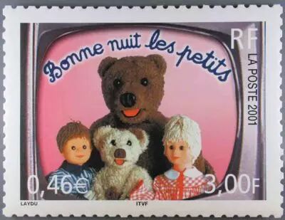 Bonne Nuit les Petits - Plv La Poste - Publicit� Timbre Poste