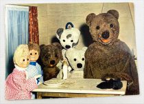 Bonne Nuit les Petits - Yvon Postal Card - N°15 Nounours and his nephews with family
