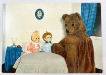 Bonne Nuit les Petits - Yvon Postal Card - N°5 Nounours talk to childrens in the bed
