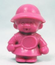 Bonux Kiki Joueuse tennis figurine rose