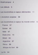 Book Les Locomotives à Vapeur Werner Jopp Editions Solar 1979