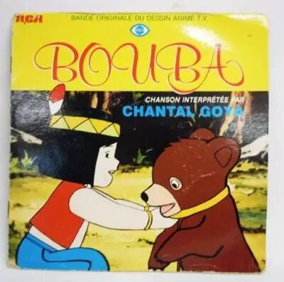 Bouba - Disque 45T+ livret - Bande originale du feuilleton t�l�vis� (chant�e par Chanta Goya) - RCA Records 1981