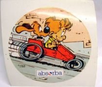 Boule & Bill - Absorba sticker - Boule & Bill drives a \'\'soap box\'\'