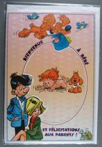 Boule & Bill - Cartoon Collection 1998 - Carte Naissance & enveloppe