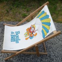 Boule & Bill - Children Long Chair Wood & Fabric
