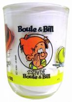 Boule & Bill - Mustard glass Maille - 22! v\'la Boule & Bill: n°5 Boule, Bill & Caroline in canoe