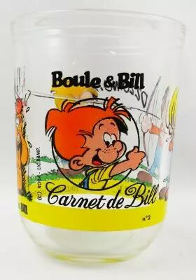Boule & Bill - Mustard glass Maille - N�2 : Carnet de Bill
