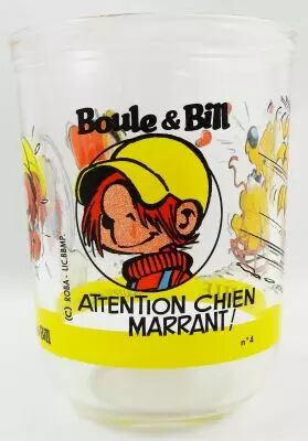 Boule & Bill - Mustard glass Maille - N�4 : Attention Chien Marrant!