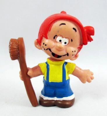Boule & Bill - Schleich PVC figure - Boule with brush