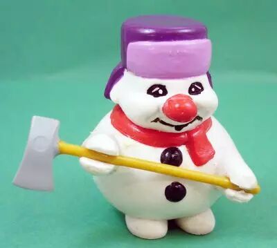 Bouli - Bouli B�cheron (chapeau mauve) - Figurine PVC Roda Voisins