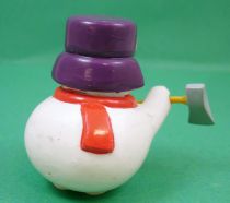 Bouli - Bouli Bûcheron (chapeau mauve) - Figurine PVC Roda Voisins