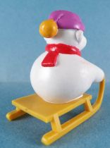 Bouli - Bouli Petit Garçon sur Luge - Figurine PVC Roda Voisins