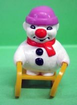 Bouli - Mini Bouli Sled -  Roda Voisins PVC Figure