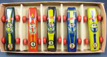 Boxset of 5 Russian Tin Toy Racing Cars (1960-70\'s)