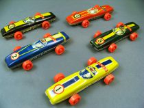 Boxset of 5 Russian Tin Toy Racing Cars (1960-70\'s)