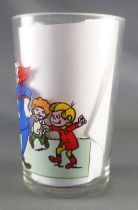 Bozo the Clown - Amora Mustard glass - Bozo and public