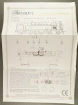 Brassline 41001 Ho PO Steam Loco 2-8-20 141 TA 5420 Grey Mint in Box